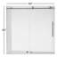 Porte de baignoire sans cadre l 60 po x H 58 po-66707848