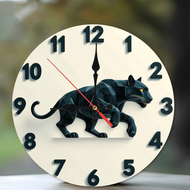Décoration horloge éléphant
