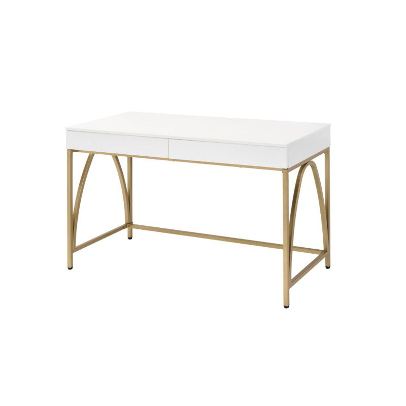 Metal Base Writing Desk