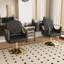 Chaise de salon hydraulique pivotante à 360 ° (paquet simple)-255199691