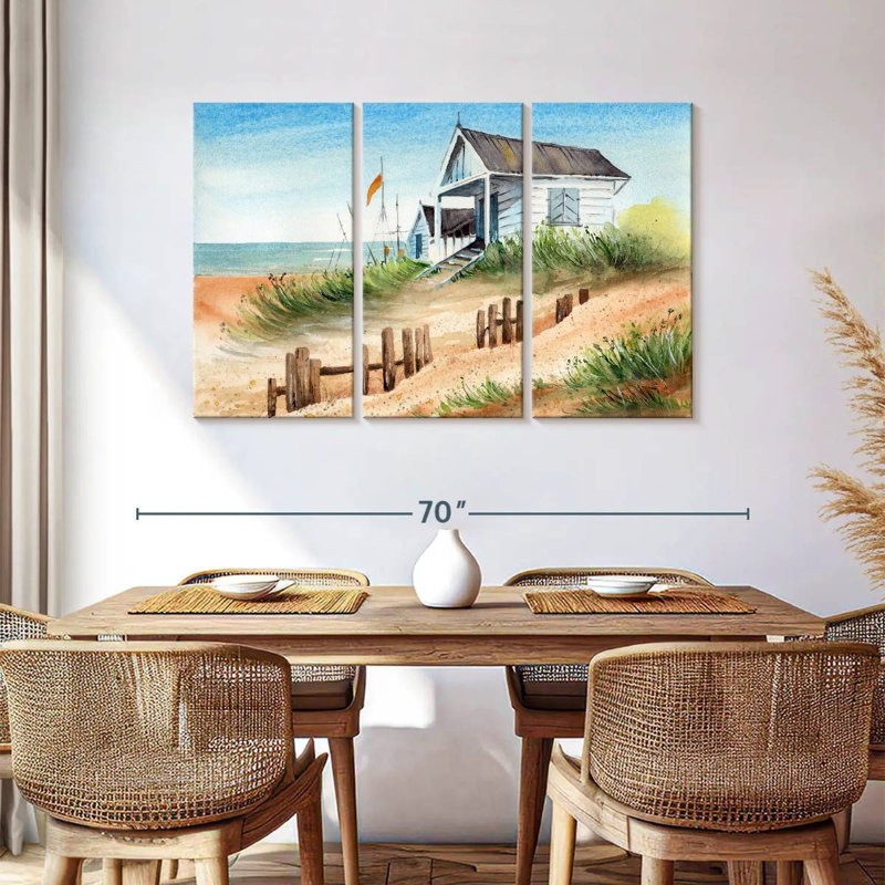 Lilie Beach House, 36" H x 57" W