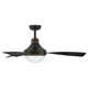 Burghard 50'' 3 Blade Ceiling Fan with LED Light Kit
