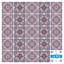 Carreau de mosaïque auto-adhésif en vinyle l 5 po x L 5 po