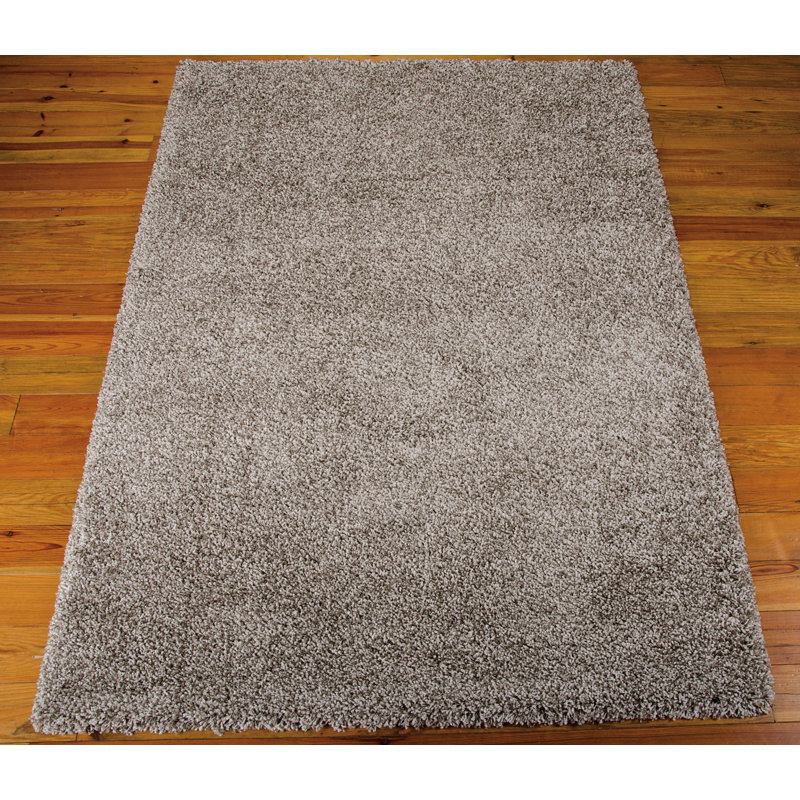 Patinkin Solid Colour Shag Area Rug, Rectangle 239 x 330cm