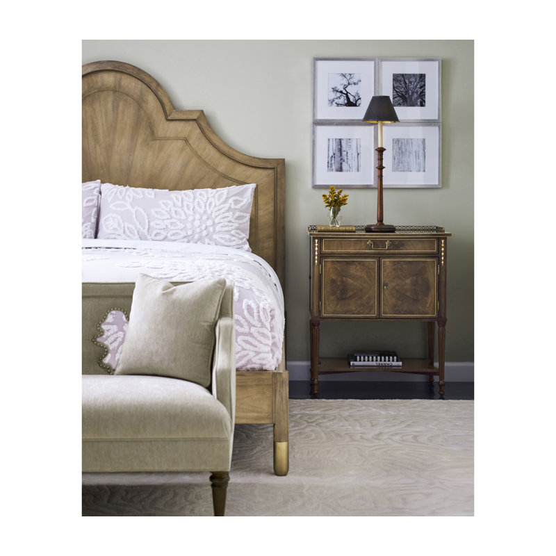 Buckingham 1 - Drawer Nightstand, Medium Antique Mahogany