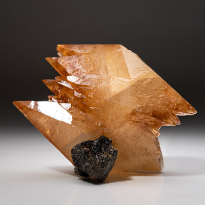 Golden Calcite from Elmwood Mine, Carthage, Smith County, Tennessee