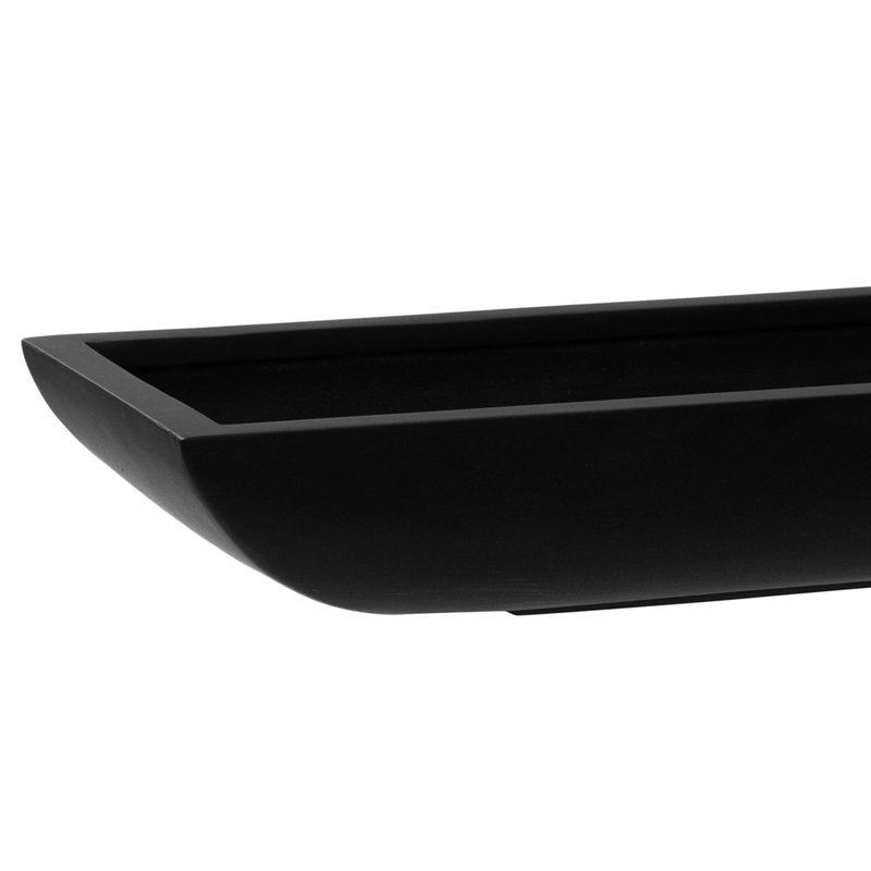 Rectangular Outdoor Planter, 4" H x 25" W x 9.5" D