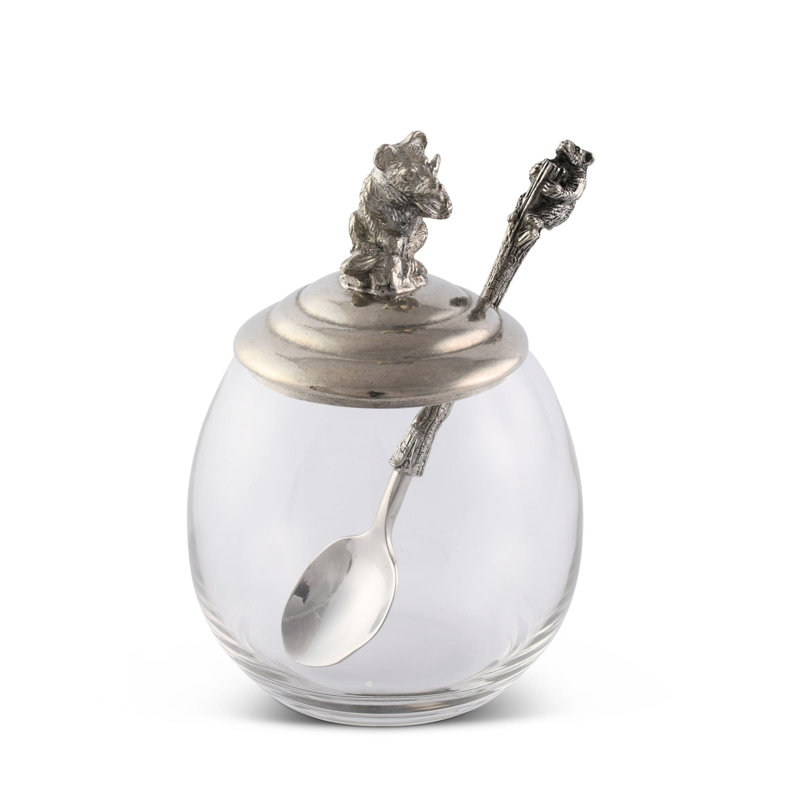 Woodland Creatures Glass Jar