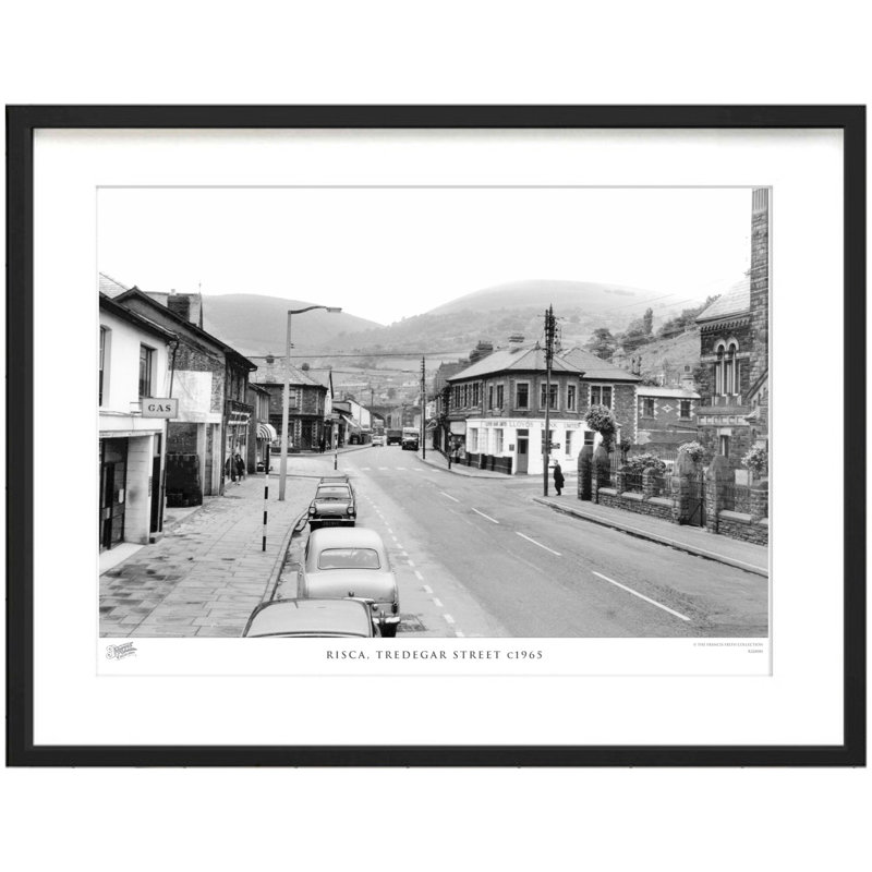 Risca, Tredegar Street C1965 - Single Picture Frame Print, 60cm H x 80cm W x 2.3cm D