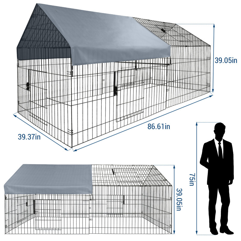 6.85 m² Chicken Coop