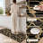 Abstract Geometric Non-Slip Washable Kitchen Mats