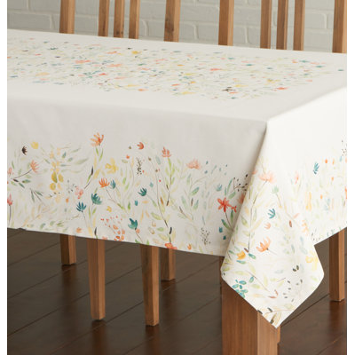 Colmar Floral 100% Cotton Tablecloth