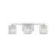 Éclairage pour meuble-lavabo à DEL classique en métal / verre Caydie Prism-2049850455
