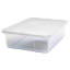 Contenant de rangement en plastique empilable Homz-107129368-70110211
