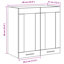 Vidaxl Standard Wall Cabinet