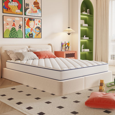Home 8" Medium Memory Foam Hybrid Mattress