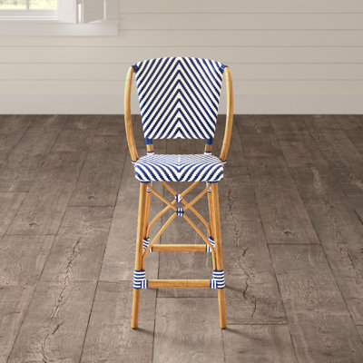 Clint Counter Stool with Solid Wood Frame