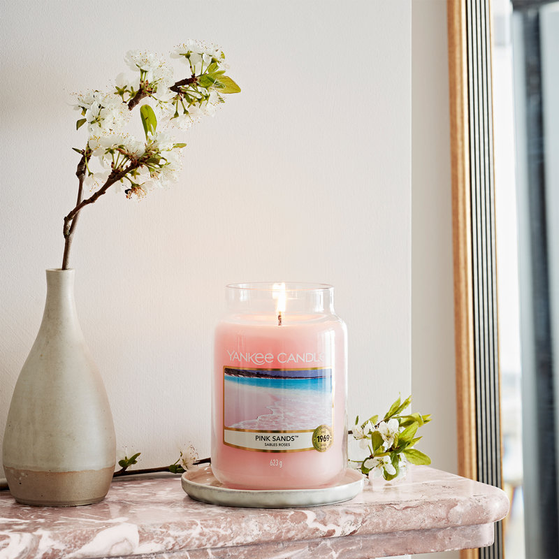 Pink Sands Scented Jar Candle