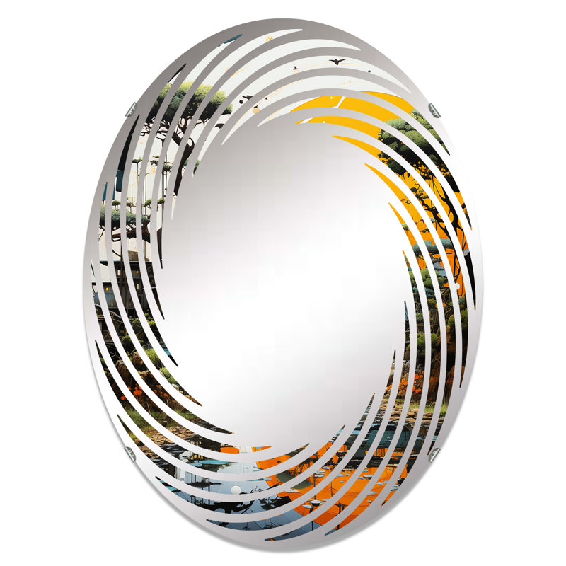 Oval Mirror, 29.5" x 19.6"