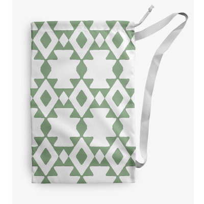 Sac à linge géométrique