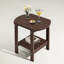 Table d'appoint extérieure 17 po 2 niveaux-870705049
