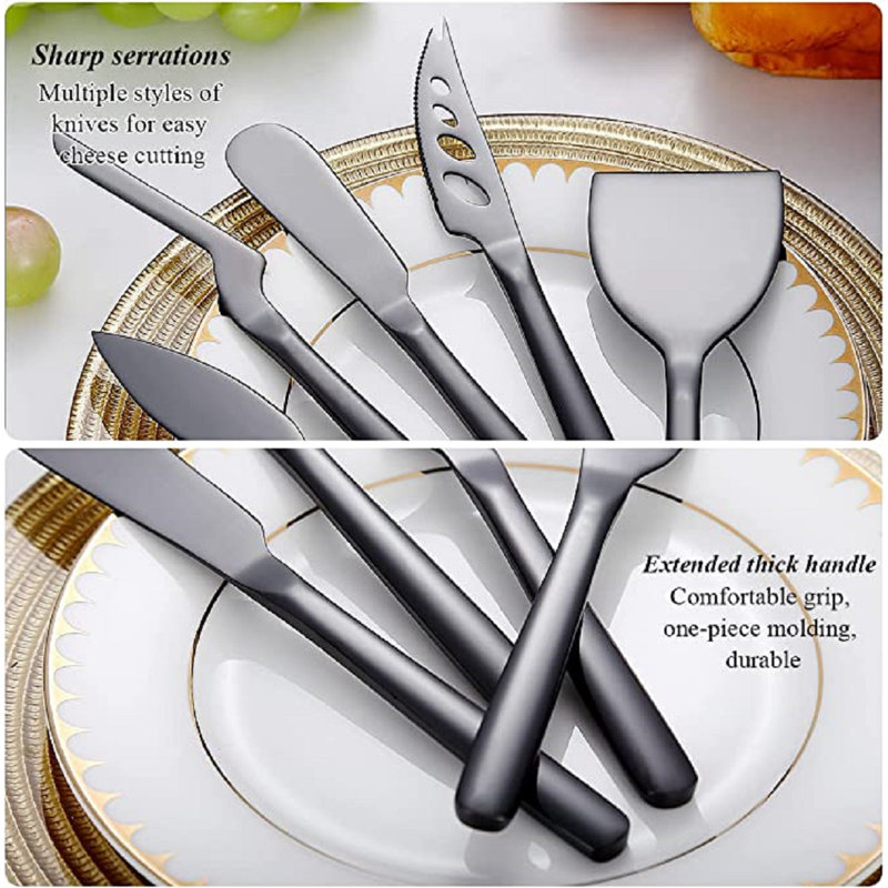 ASA 5 Piece Stainless Steel Assorted Knife Set