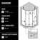 Gemini 47.625" W x 47.625" D x 76.75" H Frameless Neo-Angle Shower Enclosure with Base Included