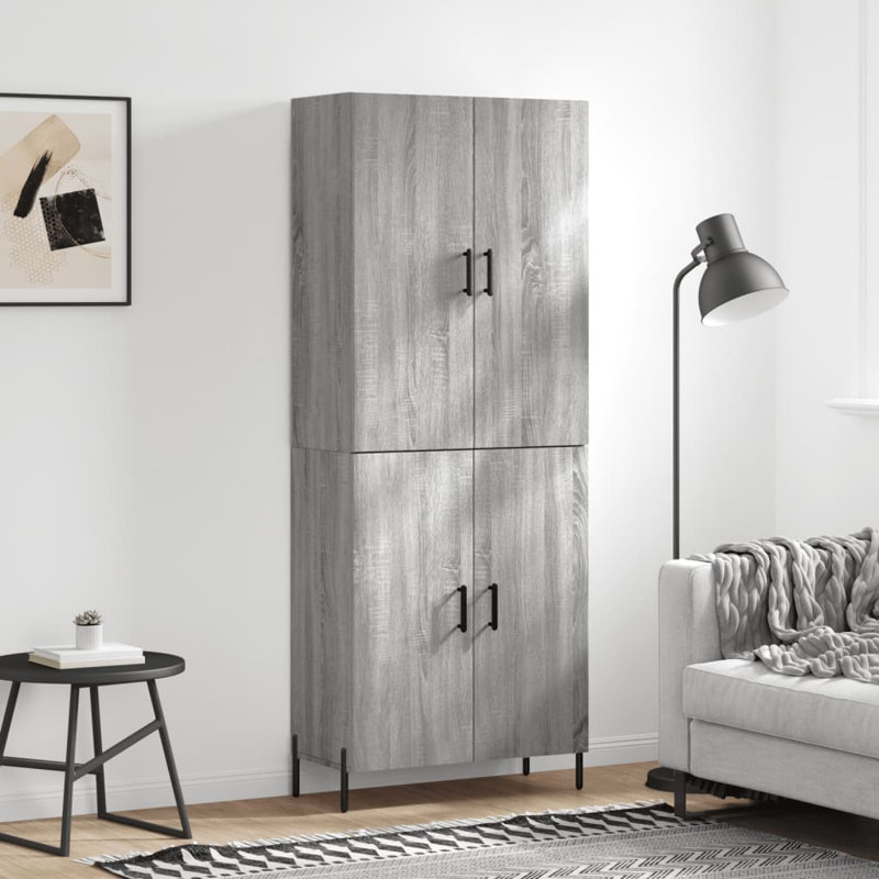 Archbald 69.5cm Sideboard, Grey Sonoma