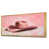 Toile avec cadre flottant or