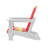 High Density Polyethylene Mini Foldable Adirondack Chair-2013474484