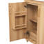 Meuble-lavabo 30 po avec lavabo, armoire de salle de bain multifonctionnelle avec portes et tiroir, panneau de fibres à densité moyenne, naturel