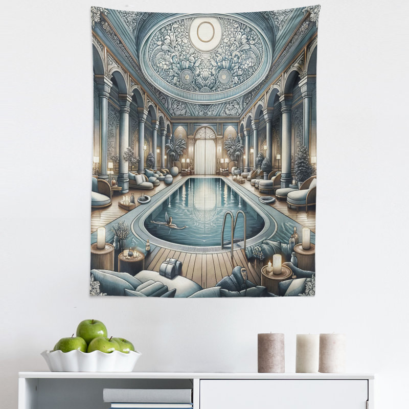 Tapisserie en microfibre, H 28 po x l 23 po