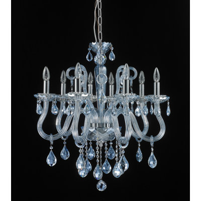 Lustree 8 lumières façon bougie/classique Perla