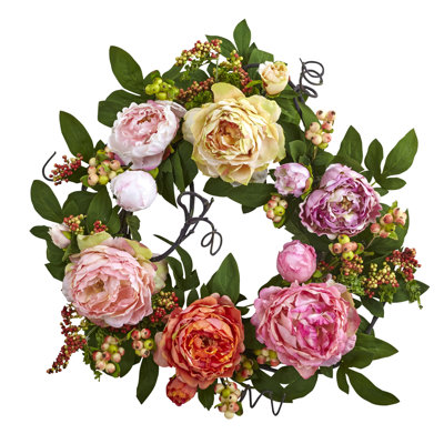Couronne de polyester mixte 20 po
