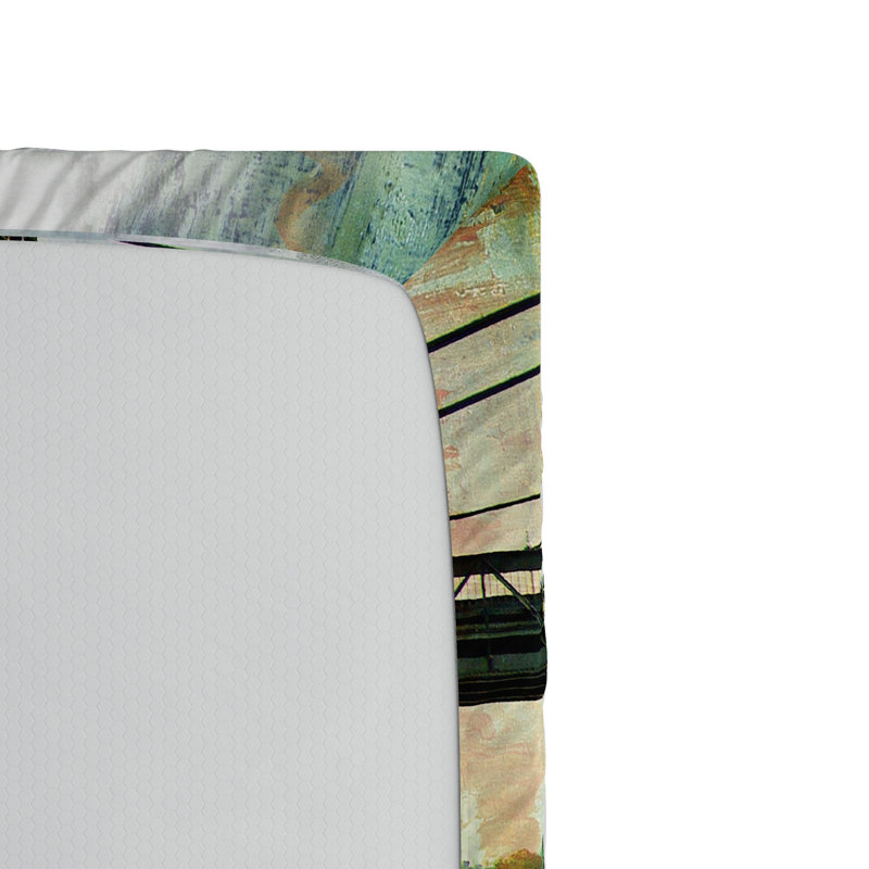 Landscape Microfiber Fitted Sheet, Twin XL Fitted Sheet