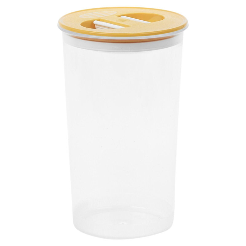 Glass Canister - Set of 4, Yellow