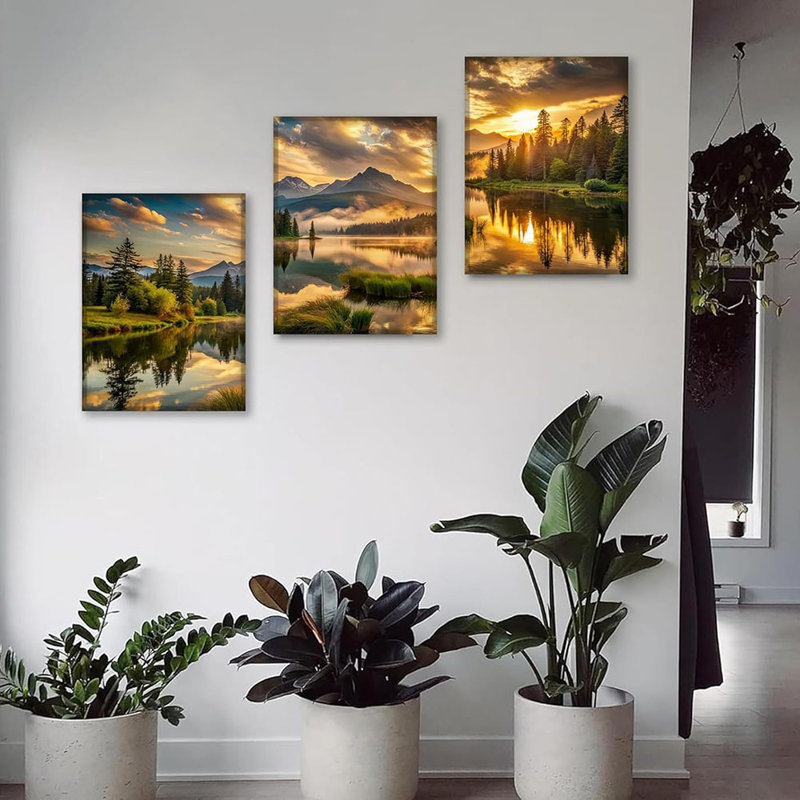 3 Piece Wrapped Canvas Print