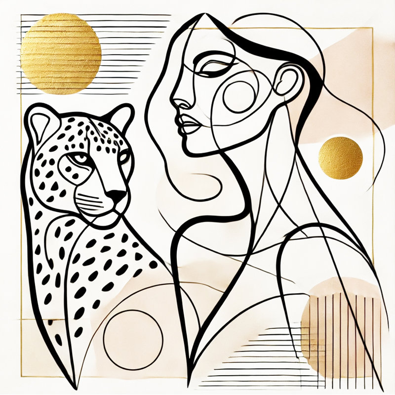 «Paris Reverie II», art mural sur toile tendue - robe de soirée, H 20 po x l 20 po