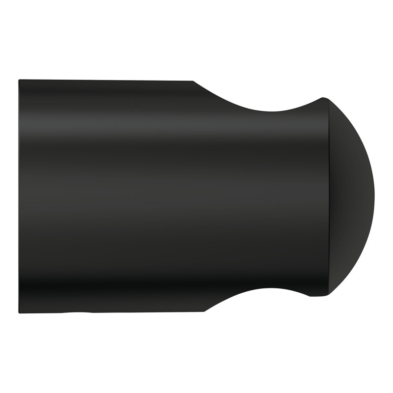 Tempesta Wall Mount Hand Shower Holder, Matte Black