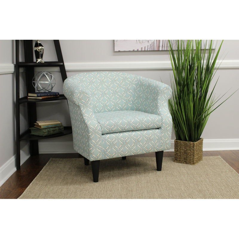 Aguiniga Upholstered Barrel Chair