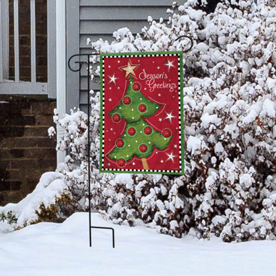 Drapeau de Noël festif