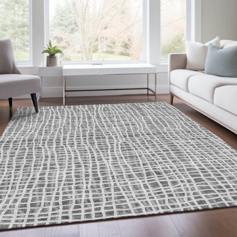  Tapis d'entrée / extérieur antidérapant Finck, Rectangle 10 pi x 14 pi