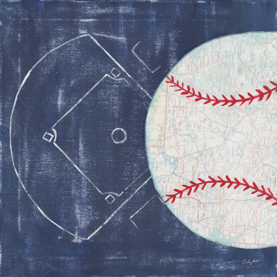 On The Field III by Courtney Prahl - Wrapped Canvas Print