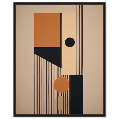 Block of Memories Canvas Modern Midcentury by Art Remedy