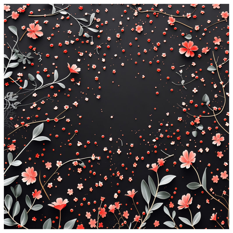 Housse de couette Floral Bedding Nature, Grand lit