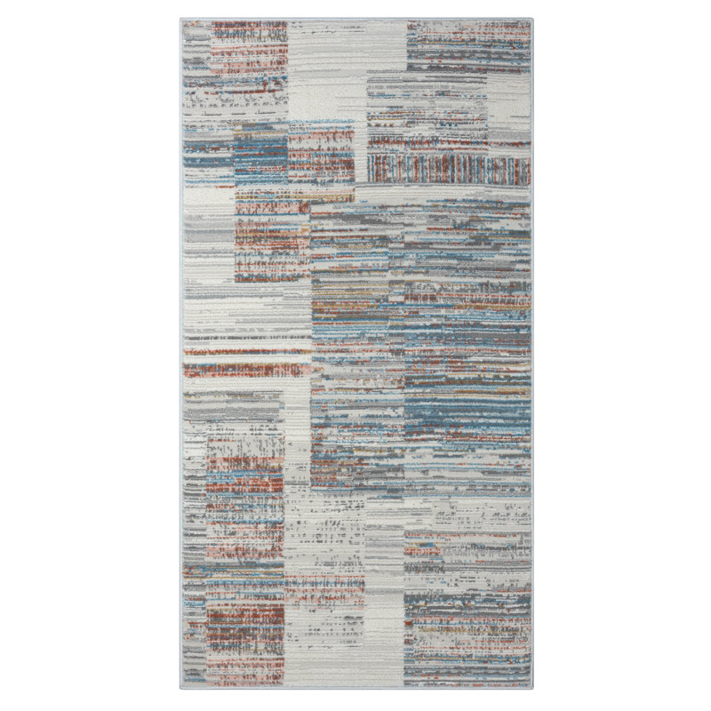 Camila cream Rug, Rectangular 80 x 150cm
