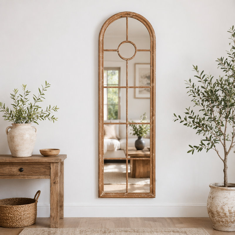 Miroir demi-rond 24 po x 79 po