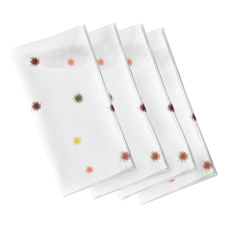 Ensemble de serviettes 4 pièces Jiesha Dots, Gris