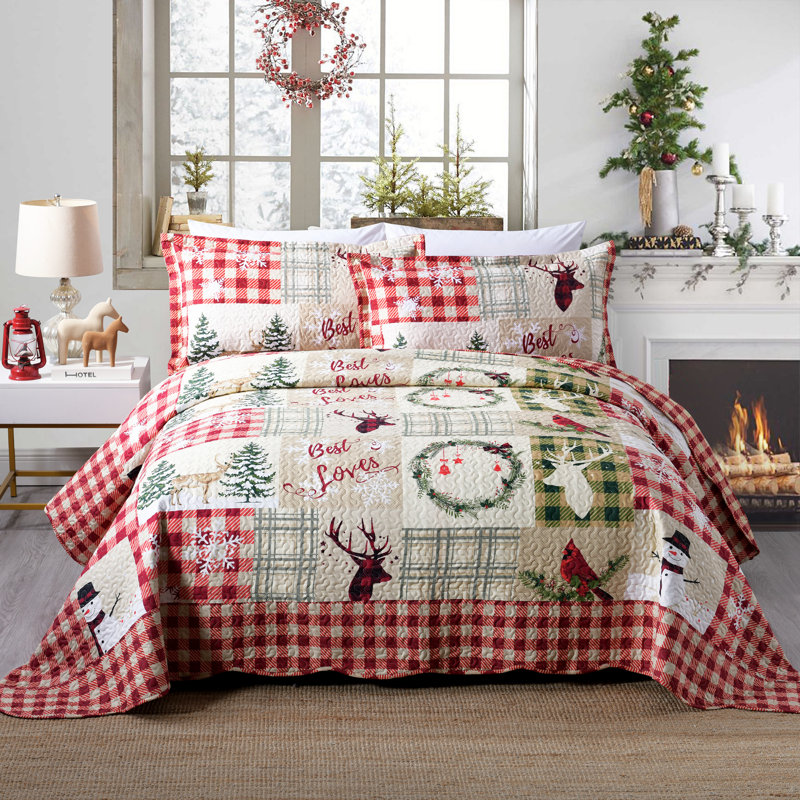 Checkered Quilt, Queen Quilt