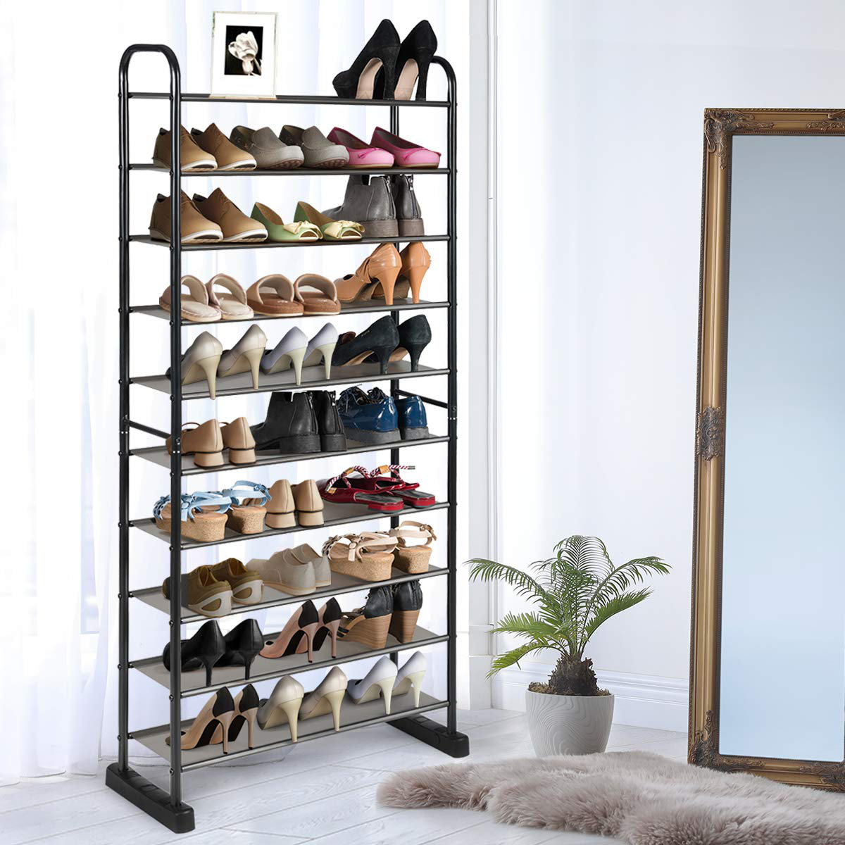 50 Pair Shoe Rack